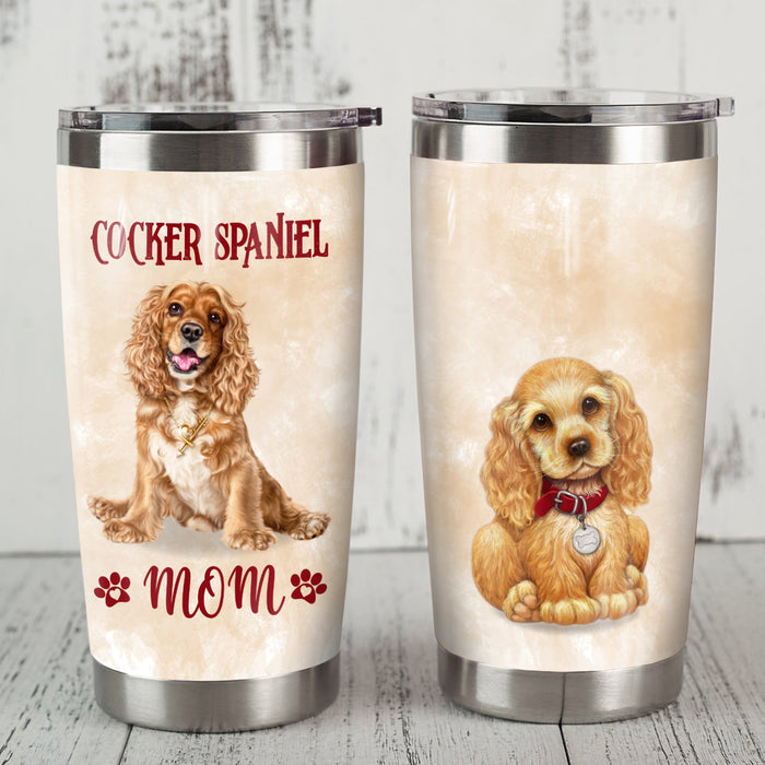 Cocker Spaniel Dog Steel Tumbler MR0707 69O42 1