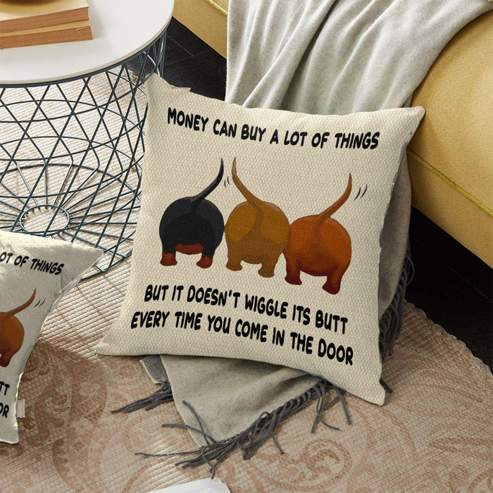 Dachshund Dog Pillow SEP3001 81O33 (Insert Included) 1