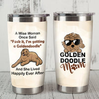 Goldendoodle Dog Steel Tumbler FB0501 95O42 thumb 1