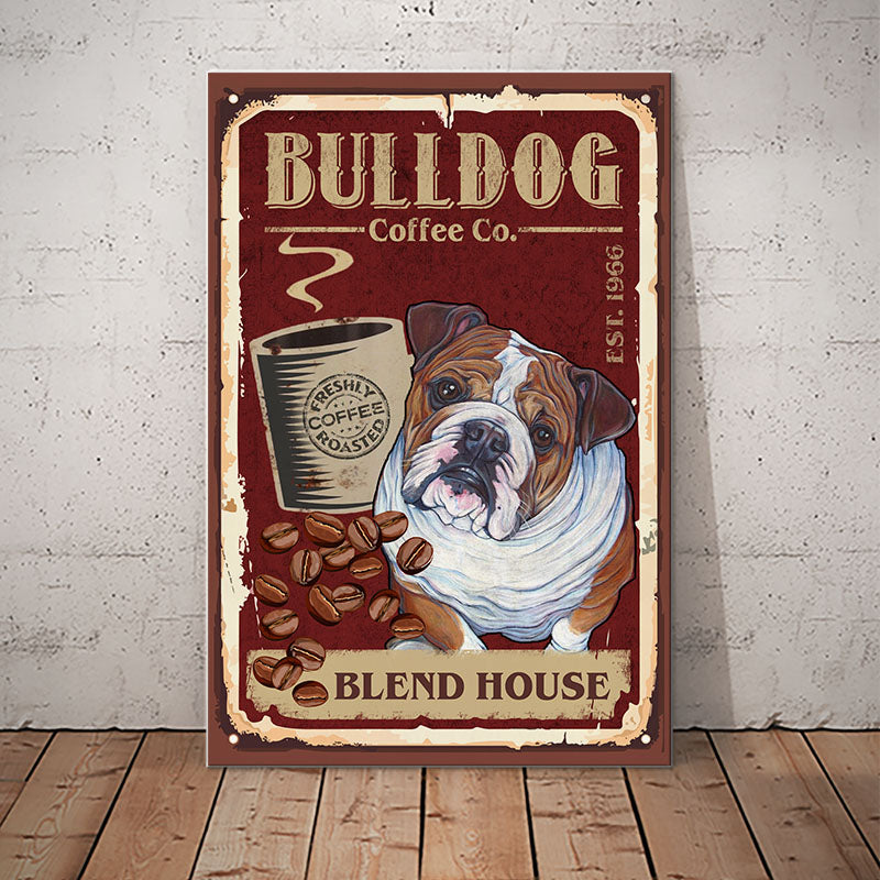 Bulldog Coffee Company Canvas FB1302 95O34