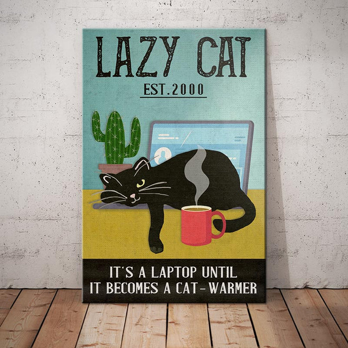 Black Cat Canvas AP2402 67O57 1