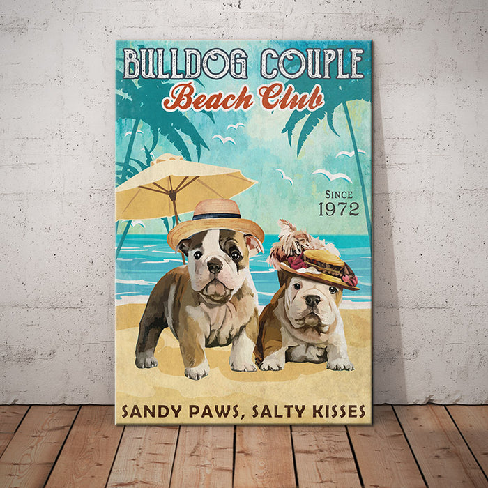 Bulldog Beach Club Canvas SAP0601 95O53 1