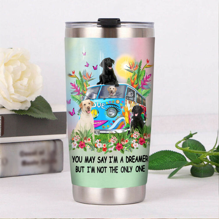 Labrador Retriever Dog Steel Tumbler MR1303 69O52 1