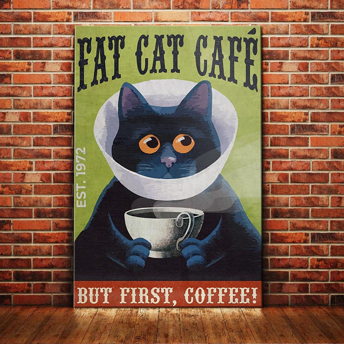 Black Cat Coffee Company Canvas MR0504 95O57 1