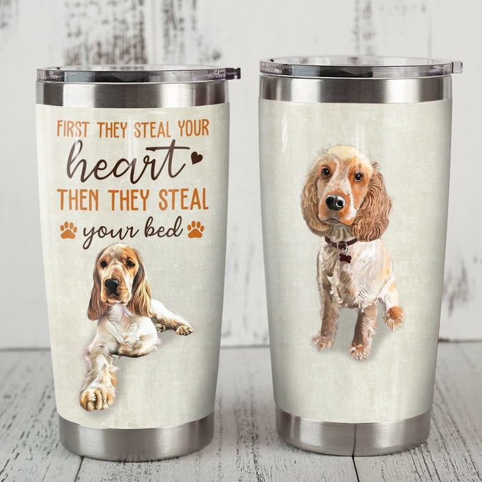 Cocker Spaniel Dog Steel Tumbler MR0706 69O42 1