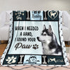 Husky Dog Fleece Blanket OCT2202 85O34 thumb 1