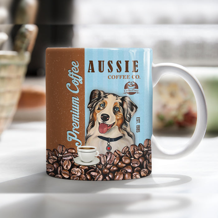 Australian Shepherd Dog Coffee Company Mug FB1102 67O57