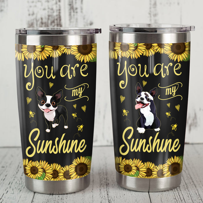 Boston Terrier Dog Steel Tumbler FB0501 73O31 1