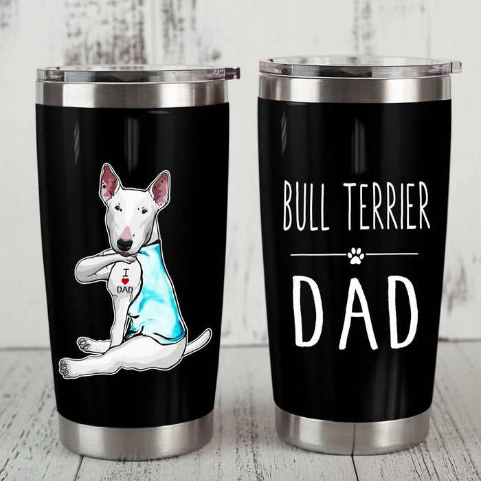 Bull Terrier Dog Steel Tumbler SAP2914 81O36 1