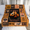 Dachshund Dog Fleece Blanket AU0703 97O41 1