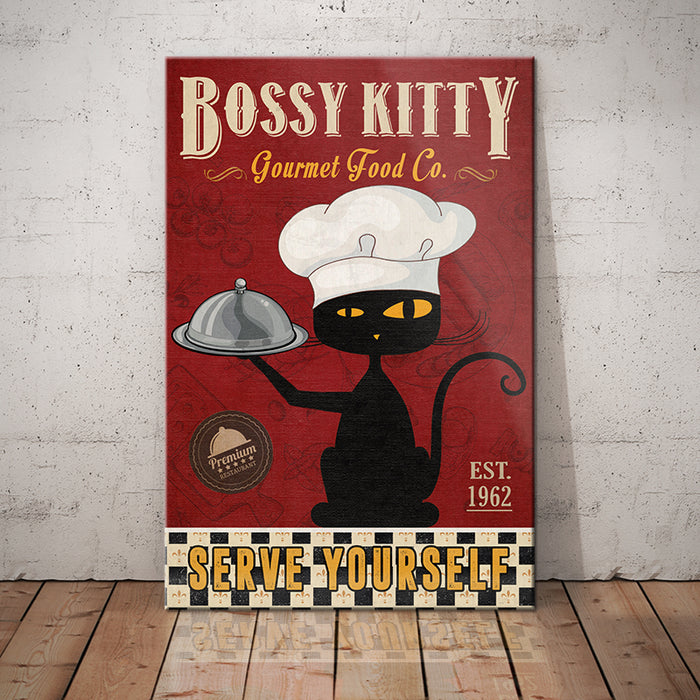 Black Cat Gourmet Food Company Canvas MR0203 87O57 1