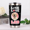 Labrador Retriever Dog Steel Tumbler FB0704 70O59 1