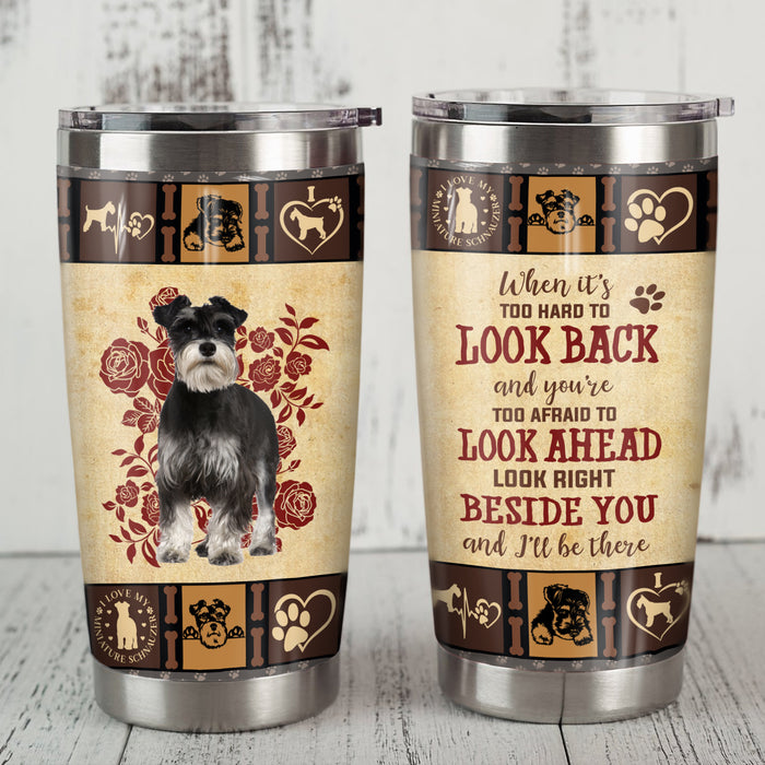 Schnauzer Dog Steel Tumbler MY0603 73O57 1