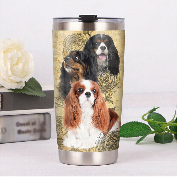 Cavalier King Charles Spaniel Dog Steel Tumbler MY0502 73O57 1
