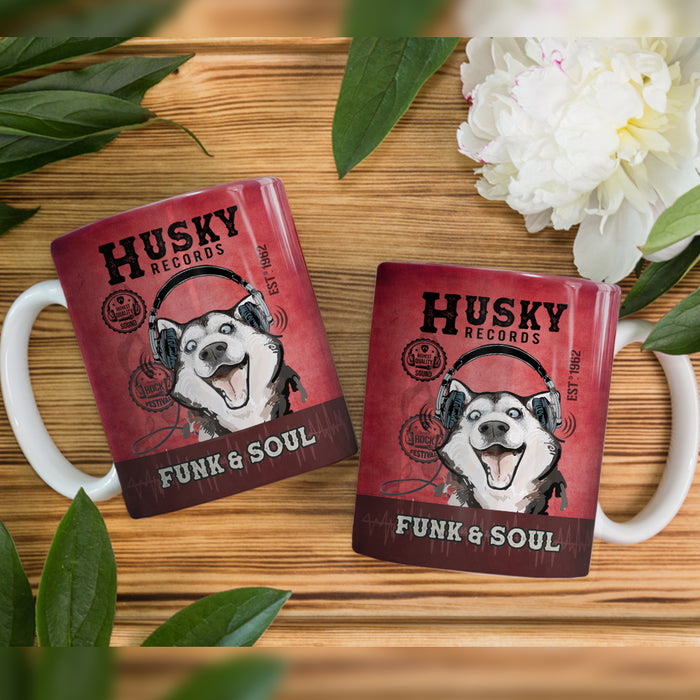 Husky Dog Record Company Mug MR0202 87O36 1