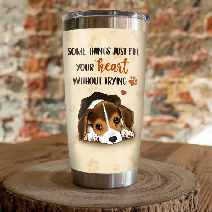 Beagle Dog Steel Tumbler FB0601 73O50 1