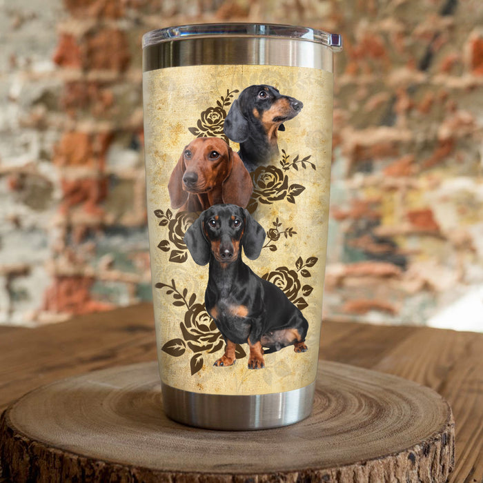 Dachshund Dog Steel Tumbler MY0403 67O57 1