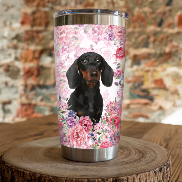 Dachshund Dog Steel Tumbler MY0403 73O58 1