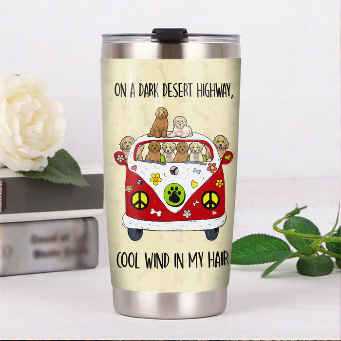 Goldendoodle Dog Steel Tumbler MR1305 69O56 1