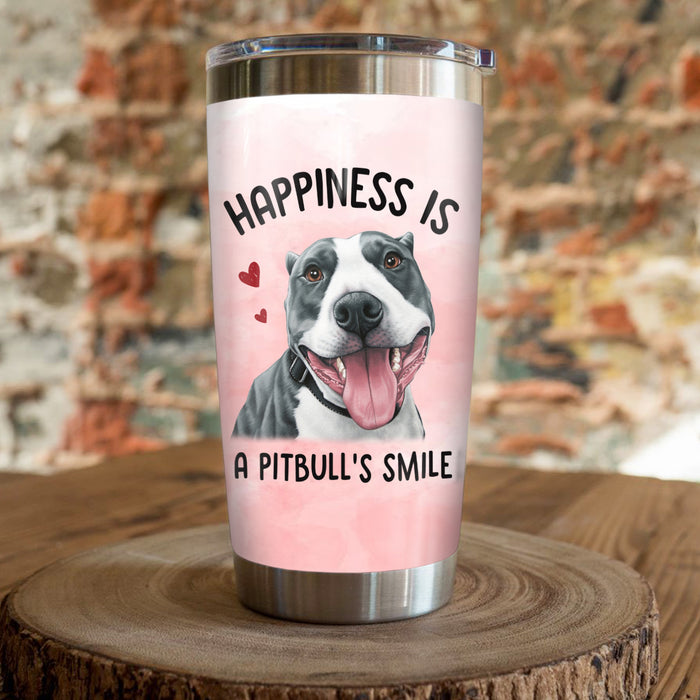 Pitbull Dog Steel Tumbler FB0503 67O42 1