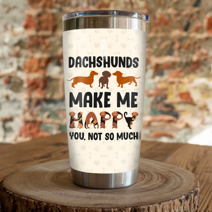 Dachshund Dog Steel Tumbler FB0401 95O47 1