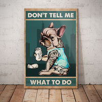 French Bulldog Canvas MR3101 85O58 thumb 1