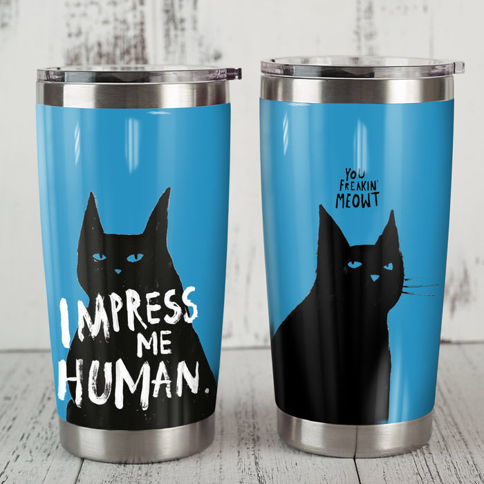 Black Cat Steel Tumbler MR1708 69O31 1