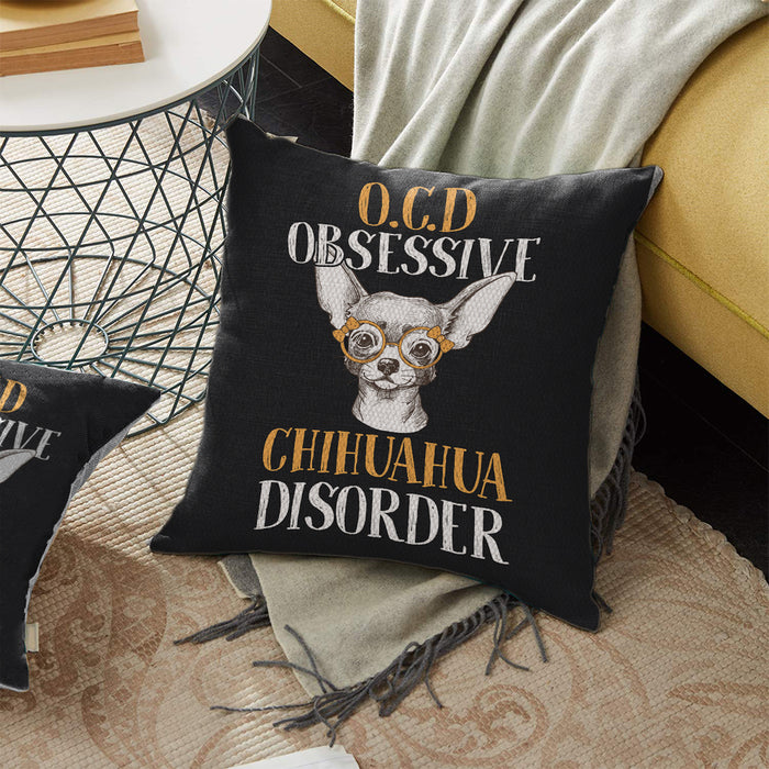 Chihuahua Dog Pillow AU0802 82O42 (Insert Included) 1