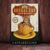 Bengal Cat Coffee Company Canvas MR1201 73O57 1
