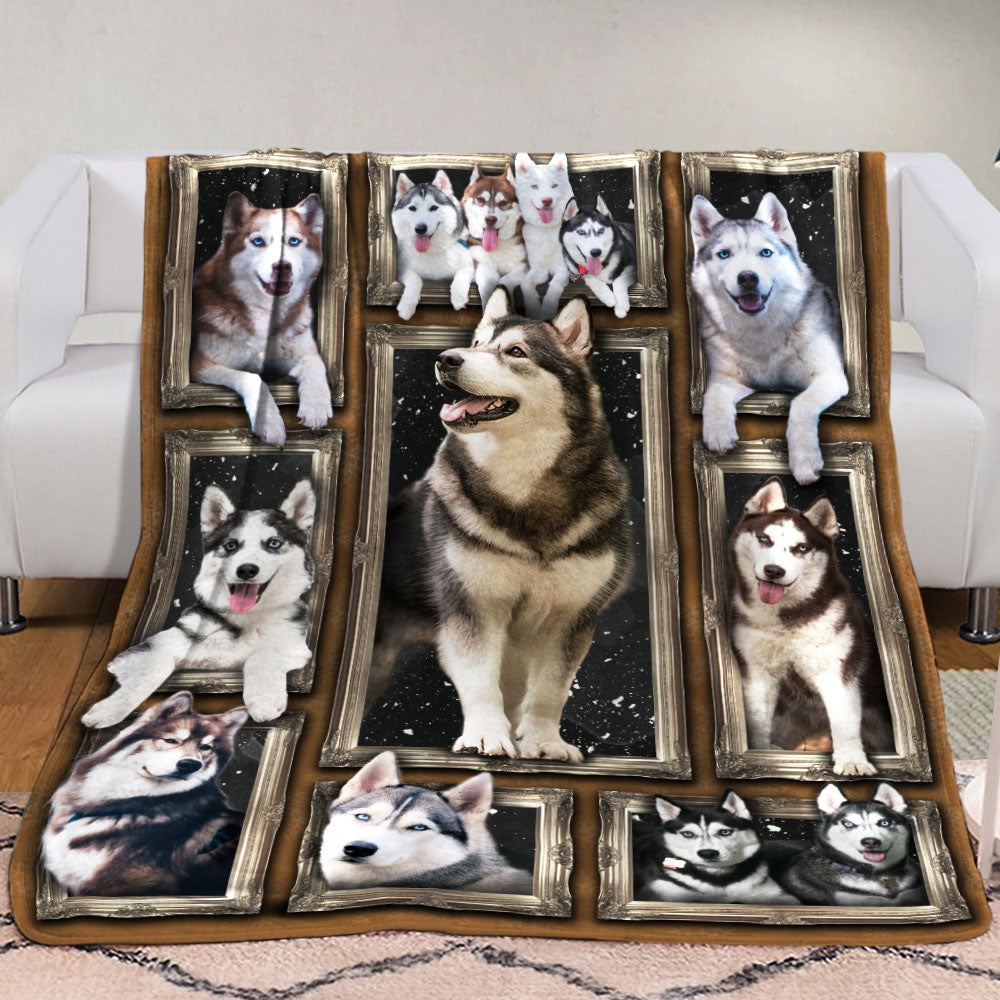 Siberian discount husky blanket