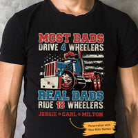 Personalized Dad Trucker  T Shirt MY151 74O53 thumb 1