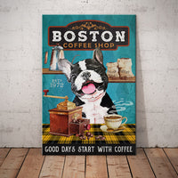 Boston Terrier Coffee Canvas AP1601 74O53 thumb 1