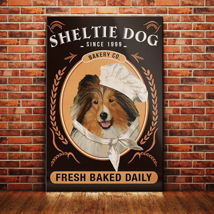 Shetland Sheepdog Coffee Company Canvas AP0803 73O58 1