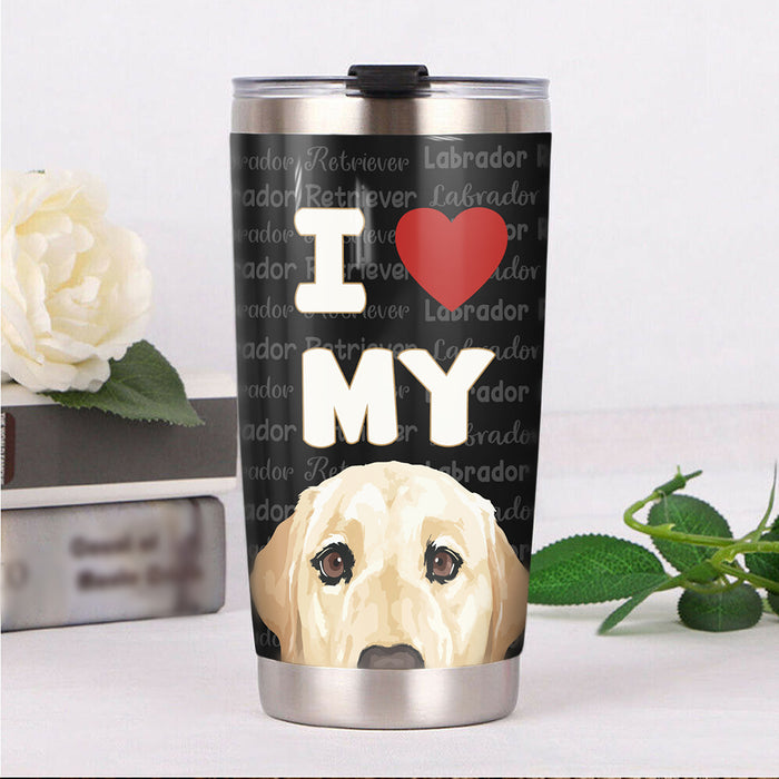 Labrador Retriever Dog Steel Tumbler FB0709 78O52 1