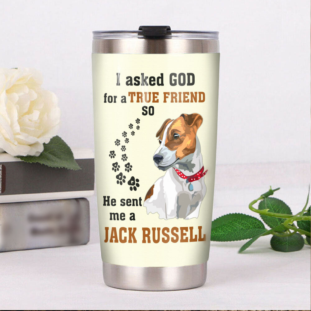 Jack Russell Terrier Dog Steel Tumbler FB0403 67O51