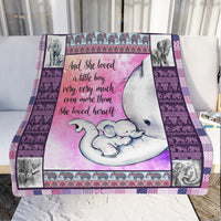 Elephant Fleece Blanket  F1302 82O34 thumb 1