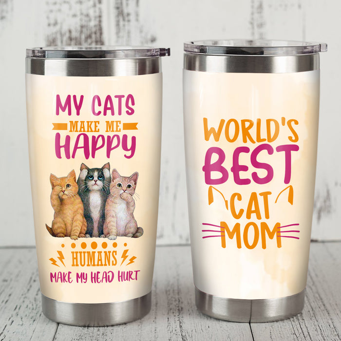 Kitties Steel Tumbler MY171 73O36 1