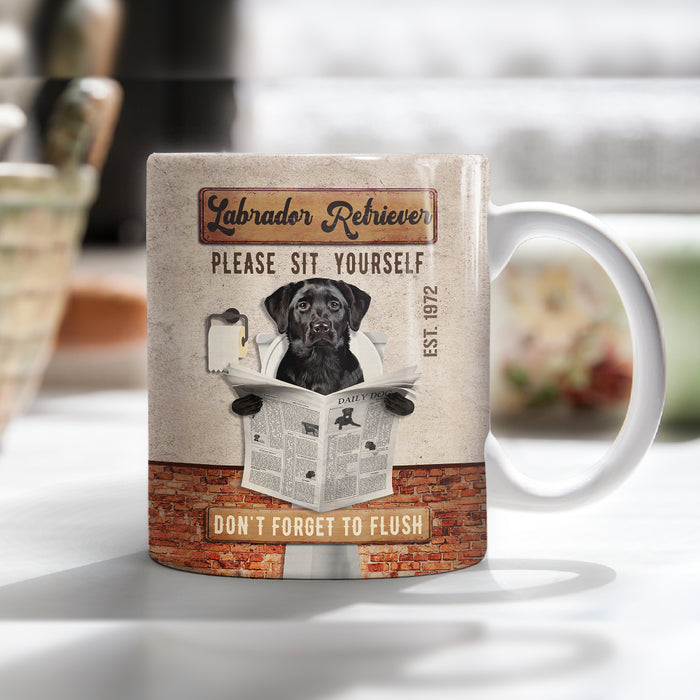 Labrador Retriever Dog Bath Room Company Mug FB1802 69O57 1