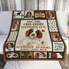 Springer Spaniel Dog Fleece Blanket MR0502 69O50 1