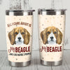 Beagle Dog Steel Tumbler MR1201 68O43 1