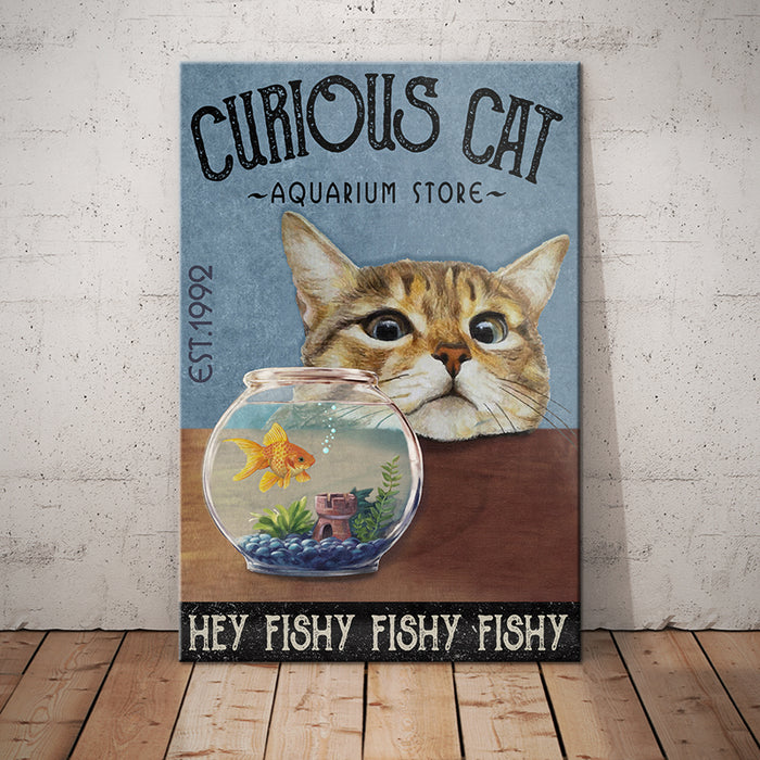 Bengal Cat Aquarium Store Canvas MR0603 90O57 1