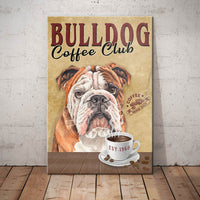 Bulldog Coffee Club Canvas FB2403 68O42 thumb 1