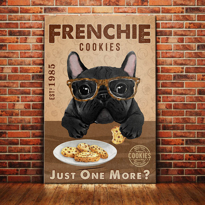 French Bulldog Cookies Company Canvas AP2001 67O36 1