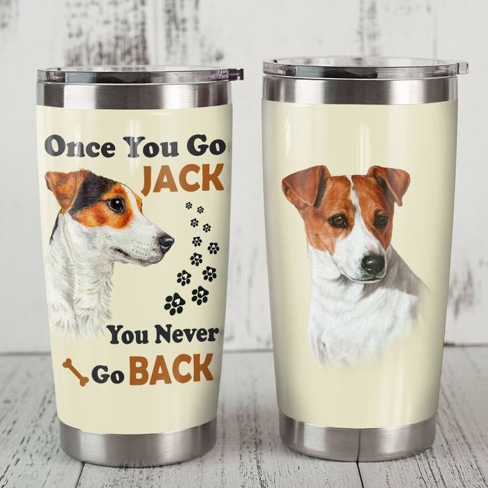 Jack Russell Dog Steel Tumbler MR0902 71O52 1