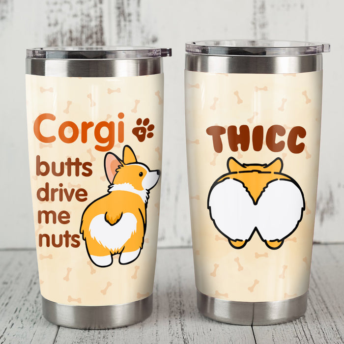 Corgi Dog Steel Tumbler FB0605 73O51 1