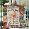 Chicken Fleece Blanket DCB2501 68O56 1