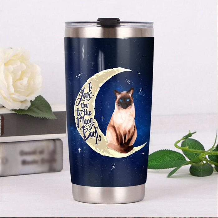 Siamese Cat Steel Tumbler MR1705 70O51 1
