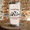 Basset Hound Dog Steel Tumbler FB0301 90O47 1