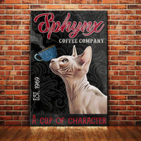 Sphynx Cat Coffee Company Canvas MR0602 90O59 thumb 1