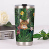 Bengal Cat Forest Steel Tumbler MY85 67O57 1